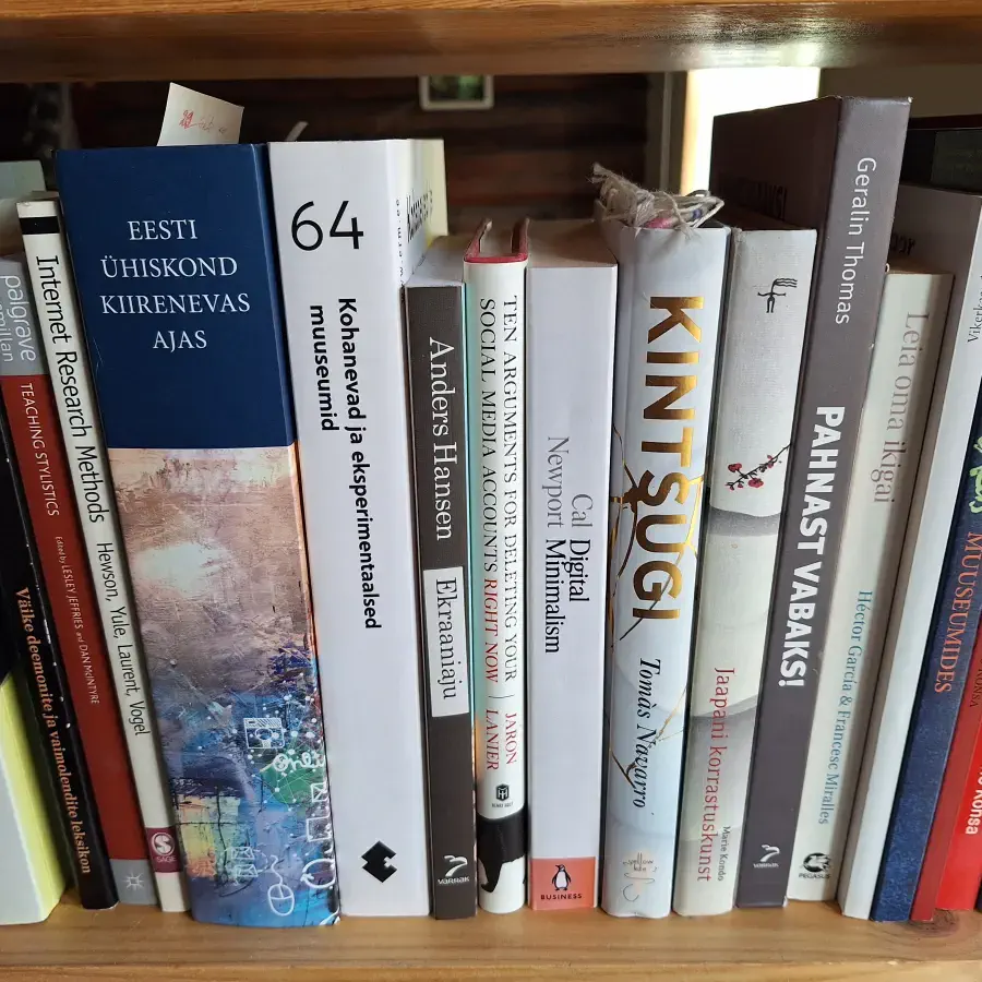 Mõned uued raamatud, mis on olnud inspiratsiooniks meie ettevõtte loomisele.